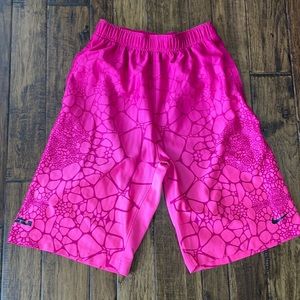 Nike Dri-FIT LeBron Pink shorts size Large